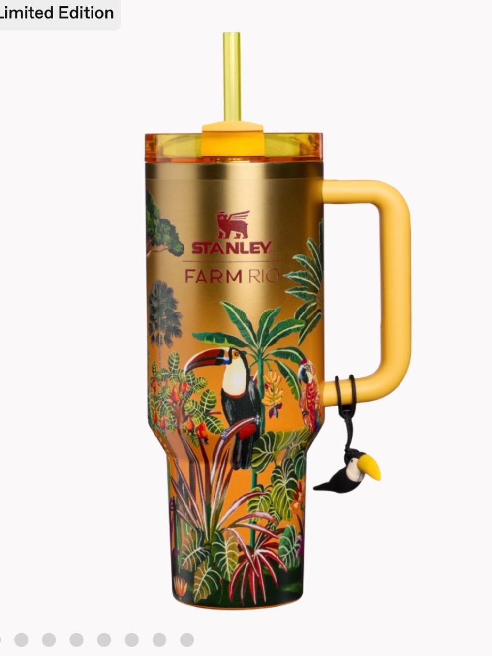 NWT Stanley 1913 x FARM Rio
Quencher® H2.0 Flowstate™
Tumbler 40iz